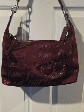 Coach Holiday Limited Edition Lurex Signature Hobo